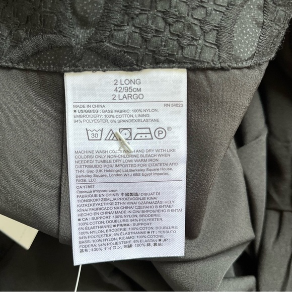 New! Banana Republic black lace cocktail Pants nwt 16044 - Picture 7 of 16